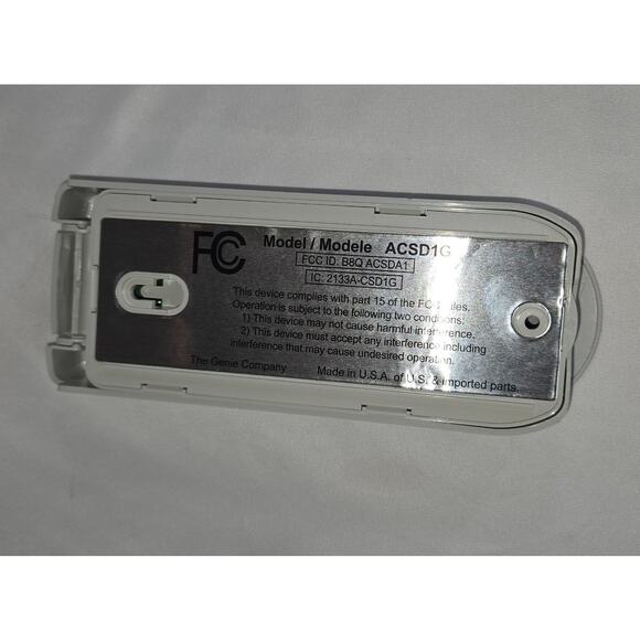 Genie Intellicode Wireless Keyless Keypad Garage Door Opener ACSD1G - Picture 15 of 16